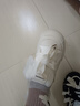 奶呼呼面包鞋厚底小白鞋女新款小眾設計感休閑板鞋百搭學(xué)生鞋子女 米白色 38 曬單實(shí)拍圖