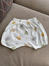 貝樂(lè )咿嬰兒褲子夏季薄款男女寶寶外穿短褲休閑松緊腰大pp褲夏沙灘褲冰絲 6889-蠟筆小羊 100 （2-3歲26-32斤） 曬單實(shí)拍圖