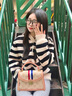 GUSKI法國奢侈品牌新款包包樹膏皮單肩女士手提斜挎包情人節(jié)生日禮物女 杏色【Apricot】 送女友送老婆送媽媽 曬單實拍圖