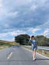 FSAT藍色假兩件套裝襯衫連衣裙子淺春夏季韓系小個子穿搭2025年新款女 格子連衣裙【版】顯瘦遮肚微胖/ M 建議90-100斤 曬單實拍圖