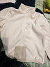 史努比兒童沖鋒衣三合一2024冬季新款女孩棉服中大童羽絨內(nèi)膽女童外套 H方形魔術(shù)貼努比K粉 120cm 曬單實拍圖