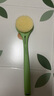 Creative art洗澡刷子搓背刷洗澡神器軟毛長(cháng)柄沐浴刷搓澡刷搓澡神器搓澡巾 【海豚款】牛油果綠 海豚搓澡刷 曬單實(shí)拍圖