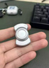 奇怪君3合1變形指尖陀螺啪啪幣EDC減壓推牌解壓玩具鋅合金三體小方塊 優(yōu)雅黑 曬單實拍圖