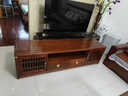 木優(yōu)庭胡桃木實(shí)木茶幾電視柜組合家用客廳小戶(hù)型現代中式電視機柜地柜 1.2米茶幾+2.23米電視柜 曬單實(shí)拍圖