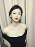 束芬胸鏈身體鏈性感鎖骨鏈吊墜女款辣妹吊帶后背鏈時(shí)尚比基尼露背裝飾 Q0107閃鋯流蘇身體鏈 曬單實(shí)拍圖