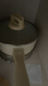 拜格奶鍋不粘鍋嬰兒寶寶輔食鍋小奶鍋家用煮奶泡面小湯鍋電磁爐通用 奶鍋+蒸格 18cm 曬單實(shí)拍圖
