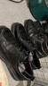 意爾康男鞋男士休閑真皮亮面手抓紋正裝商務(wù)皮鞋 56919W黑色40 曬單實(shí)拍圖