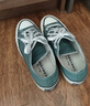 匡威（Converse）官方1970S男女情侶款復(fù)古運(yùn)動低幫帆布鞋綠色A06524C A06524C 38 曬單實(shí)拍圖