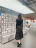lagogo設(shè)計(jì)感開叉碎花半身裙女拉谷谷2025年春夏新款荷葉邊中長(zhǎng)裙 混色 L 曬單實(shí)拍圖