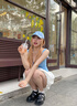 SugarSu沈夢(mèng)辰迪麗熱巴同款|24夏復(fù)古增高豬籠羅馬厚底涼鞋女 黑色 38 曬單實(shí)拍圖