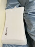 嘉唯（JAHVERY）凝膠枕頭頸椎枕護頸成人睡覺(jué)睡眠頸椎專(zhuān)用牽引枕記憶棉枕芯10CM 水感凝脂-白尊頸椎枕-金橙 10CM 曬單實(shí)拍圖