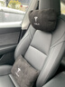 泰羅浩特斯拉專用頭枕modelY腰靠y裝飾配件煥新版model3頸枕3汽車用品 【麂皮絨】頭枕+腰靠 黑色 2套 特斯拉Model Y專用 曬單實(shí)拍圖
