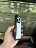 MOZK 適用蘋果16pro手機(jī)殼iphone15promax四角氣囊防摔保護(hù)套ip14pro透明13硅膠全包輕薄高級(jí)感男女 刀鋒四角防摔【石墨黑】+鋼化膜 蘋果16Pro 曬單實(shí)拍圖