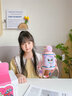 特美刻（TOMIC）純鈦保溫杯卡通高顏值兒童大容量便攜水壺幼兒園小學(xué)生上學(xué)專用 粉色【內(nèi)外純鈦】送杯套550ml 曬單實(shí)拍圖