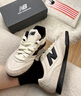 NEW BALANCE【niko and ...合作款】 NB RC42官方男鞋女鞋夏季薄底鞋休閑板鞋 米白色 URC42NAL 38.5 (腳長24cm) 曬單實(shí)拍圖