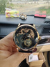 上海手表男士款陀飛輪品牌名表禮物【官方正品】高端卡羅素手動(dòng)機械表 【新款黑盤(pán)推薦】飛龍在天款 曬單實(shí)拍圖