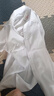 歌班婭夏季新款V領(lǐng)韓版白襯衫女短袖工作服正裝修身職業(yè)OL襯衣顯瘦工裝 白色V領(lǐng)短袖免燙 3XL 125-135斤 曬單實(shí)拍圖