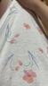 芬騰睡衣女【全棉花卉】撞色圓領(lǐng)薄款休閑外穿家居服 米白 L 曬單實(shí)拍圖