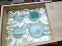 淄博高端功夫茶具套裝高檔整套家用辦公茶壺茶具青瓷送禮青之云 青之云 6件 曬單實(shí)拍圖