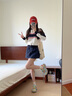 Vistline老爹鞋女2025夏季新款厚底運動鞋女洋氣復(fù)古休閑鞋女網(wǎng)面透氣女鞋 黃色 35 曬單實拍圖