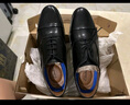 Clarks其樂(lè )惠登系列男鞋新款商務(wù)正裝皮鞋舒適牛津鞋新皮鞋男 黑色 261769918 39.5 曬單實(shí)拍圖