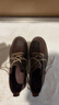Timberland添柏嵐男鞋馬丁靴秋冬戶(hù)外徒步登山輕便耐磨旅行通勤商務(wù)中幫皮鞋 A1JTW245/棕色 43 (270mm) 曬單實(shí)拍圖