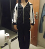 PAGKAVIO國(guó)際一線(xiàn)品牌休閑運(yùn)動(dòng)服套裝女時(shí)尚減齡兩件套 黑色 M 【建議80-105斤】 曬單實(shí)拍圖