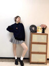 ACLNX高級感英倫風(fēng)小皮鞋女2025春夏季新款樂(lè )福鞋百搭厚底jk制服單鞋女 黑色 37 (235mm) 曬單實(shí)拍圖