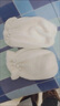 秋冬保暖加厚兔毛短款防污護(hù)袖套女學(xué)生居家防臟清潔手袖護(hù)袖 毛毛珠子：米白 曬單實(shí)拍圖