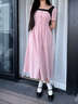 愛步（ECCO）粗跟單鞋女 夏季百搭一字帶高跟瑪麗珍鞋通勤 雕塑奢華2203 黑色22250301001 37 （尺碼偏大） 曬單實拍圖