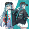 初音未來衣服短袖miku痛衣羽織動漫二次元衍生服男T恤青少年cos夏 3羽織【可來圖定制】 XL 曬單實拍圖