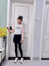 moonkids女童運動(dòng)褲秋裝兒童速干假兩件訓練跑步褲子大童2025新款瑜伽褲裙 2185藏青色裙褲 120 cm 曬單實(shí)拍圖