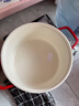 LZJV燉湯鍋琺瑯鍋家用電磁爐燃氣通用煲湯火鍋多功能燜燒砂鍋 鵝冠紅【烤瓷琺瑯】 30cm 中號2.7L【高效鎖鮮湯汁回流】 曬單實(shí)拍圖
