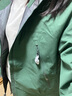 伯希和（Pelliot）[成毅同款]山殼沖鋒衣硬殼男女防水夏季登山外套12340164綠L 曬單實(shí)拍圖