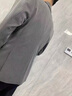 羅蒙（ROMON）休閑西服男士單西上衣春秋款潮流帥氣職業(yè)正裝商務(wù)西裝外套男 932淺灰 L 曬單實(shí)拍圖