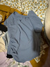 愛(ài)夢(mèng)鳥(niǎo)（Aimengniao）女裝套裝2025新款羽毛球服女跑步運(yùn)動(dòng)網(wǎng)球裙健身晨跑速干百褶短裙 套裝/藍(lán)色+牛仔藍(lán) M 曬單實(shí)拍圖