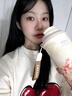 Lizclaiborne夏日花語高顏值保溫保冷杯女士陶瓷咖啡杯車載水杯畢業(yè)禮物送老師 【郁金香】三飲咖啡杯500ml陶瓷 曬單實拍圖
