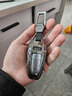 知聞適用于奧迪鑰匙扣鑰匙套 TT A6L汽車(chē)鑰匙包 Q5 A7 S6老A4L A5扣殼 C款【典雅灰】金屬扣 曬單實(shí)拍圖