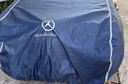 愛(ài)駒堡奔馳A180L C200L C260L E260L E300L GLC260車(chē)衣車(chē)罩防曬防水加厚 藏藍色-加厚牛津布 立體反光條 奔馳E300l專(zhuān)用 曬單實(shí)拍圖