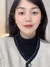 MITHAOL KUSC中古拉絲拉菲草耳釘女 輕奢高級(jí)感編織方格耳飾銀鍍18K金鑲鋯石 拉菲草耳釘【專柜禮盒裝】 【送禮更顯愛意】 曬單實(shí)拍圖