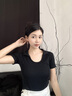 紀(jì)詩(shī)哲（GIEVSZHE）品牌菱形長(zhǎng)款流蘇耳釘女簡(jiǎn)約氣質(zhì)耳環(huán)耳飾情人節(jié)生日禮物送女友 玫瑰金【全國(guó)十一倉(cāng) 當(dāng)/次日達(dá)】 曬單實(shí)拍圖
