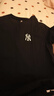 47brand美版mlb短袖T恤純棉面料刺繡NY/LA 男女款 美國47brand出品 黑色-左胸刺繡NY XL (高175-185cm,體重80-95kg) 曬單實拍圖