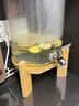 JCZS德國(guó)品牌冷水壺帶龍頭家用儲(chǔ)水冰箱飲料啤酒桶果茶桶耐高溫玻璃泡 （送底座）冷水壺帶龍頭5L 曬單實(shí)拍圖