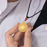 寶慶銀樓八寶羅盤黃金吊墜足金999福字項鏈送老婆媽媽長輩爸爸生日禮物 足金八寶羅盤 約3.23g【贈繩子+0.1g金珠】 曬單實拍圖