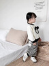 靚貝城堡女童套裝春裝兒童洋氣寶寶衣服春秋季女孩小童長袖兩件套2025新款 圖片色 100 曬單實(shí)拍圖