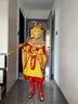 孫悟空衣服套裝兒童節(jié)演出服齊天大圣美猴王西游記cos服兒童服裝 齊天大圣 【七件套】 備注鞋碼 120 【建議身高110-120cm】 曬單實(shí)拍圖