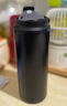 象普（SHINPUR）簡(jiǎn)約咖啡杯學(xué)生不銹鋼保溫杯外出攜帶男女生高顏值隨行保冷杯子 黑色550ml-316不銹鋼內膽 曬單實(shí)拍圖