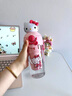 Hello Kitty凱蒂貓兒童太空杯可愛(ài)兩用水杯學(xué)生上學(xué)專(zhuān)用吸管杯茶水分離杯子 吸管杯】500ML粉色美樂(lè )蒂 曬單實(shí)拍圖