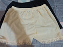 暢印夏季冰絲薄款安全褲女防走光無(wú)痕不卷邊寬松外穿大碼蕾絲打底短褲 蕾絲小花邊-黑色+膚色 XL 碼125-160斤 曬單實(shí)拍圖