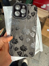 藍(lán)妮子 適用蘋果16pro/max手機(jī)殼iphone16promax保護(hù)套 蘋果16plus全包防摔手機(jī)殼女生網(wǎng)紅潮牌新款軟殼 灰底-多朵黑玫瑰 蘋果16ProMax 曬單實(shí)拍圖